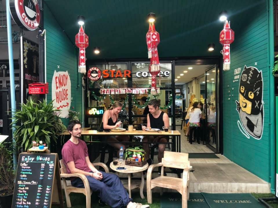 清邁 享受旅馆旅舍 外观 照片